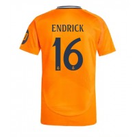 Maglia Calcio Real Madrid Endrick #16 Seconda Divisa 2024-25 Manica Corta